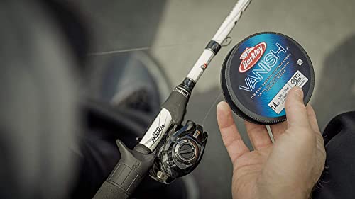 Berkley Vanish Fluorocarbon Fishing Line 40lb 350yd Clear - Invisible Leader