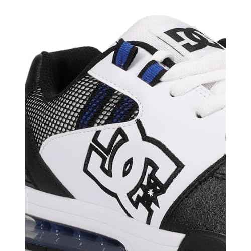 DC Shoes Men's Versatile Skate Sneaker White/Black/Blue