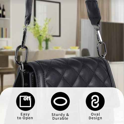 10Pcs Small Carabine Mini Carabiner Clip 1in Spring Snap Hook Heavy Duty for Car Keychain Hooks Camping Climbing