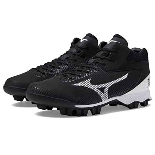 Mizuno Men's Wave Lightrevo Mid Baseball Shoe