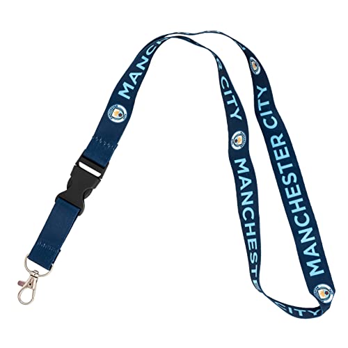 Manchester City FC Lanyard with Snap Buckle - Sports Fan Accessory