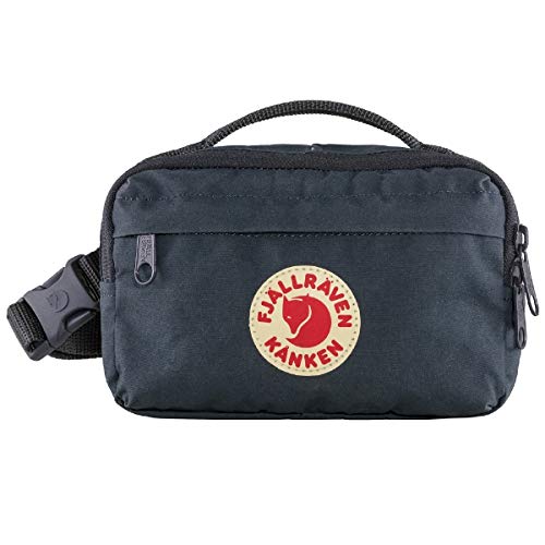 Fjallraven Kanken Hip Pack Waist Bag - Navy, Lightweight Fanny Pack for Travel & Hiking