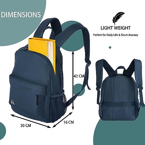 Cango Lightweight Daily Casual Large Capacity Water Resistant Backpack with Multiple Pockets for College, Workplace and Travel