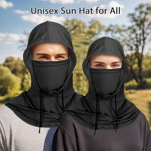 Cooling Balaclava Mask,Sun UV Protection Hood,Breathable Full Head Mask for Men Women Fishing Running Outdoor