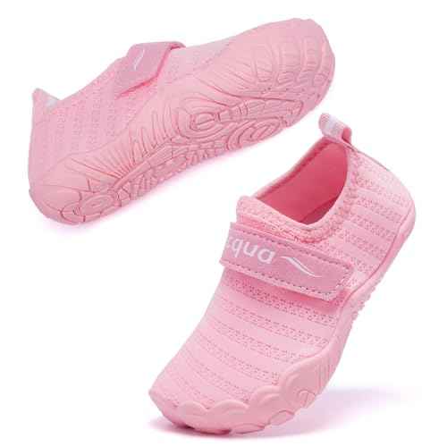 Racqua Toddler Water Shoes Boys Girls Aqua Shoes Kids Quick Dry Beach Shoes Barefoot Shoes