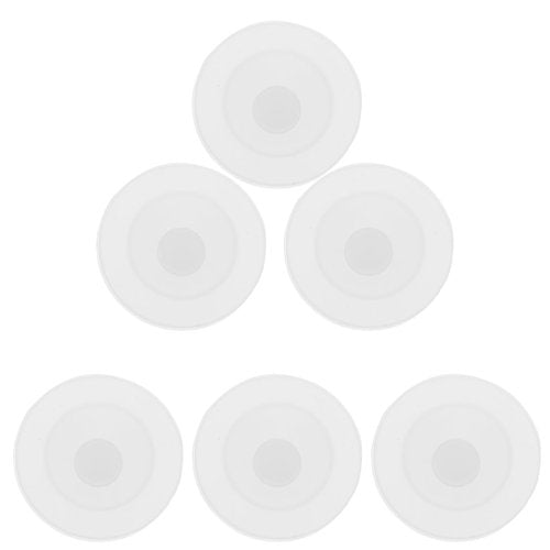 PRETYZOOM 6pcs Silicone Spill Bottle Caps Reusable for Belly Water Bottles Easy to Clean and Maintain -leak for Travel and Daily Use