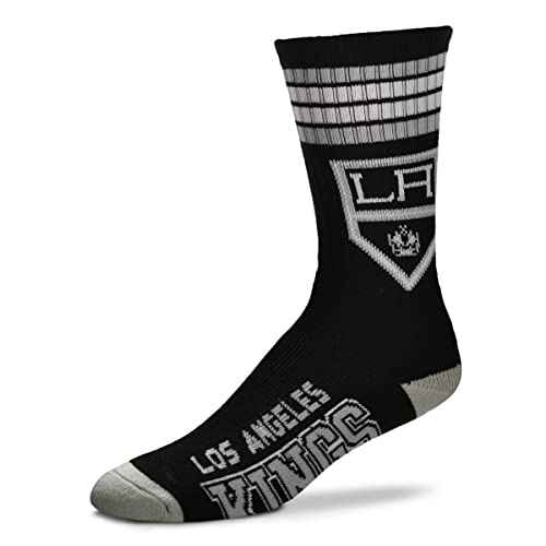 For Bare Feet NHL unisex-child 4 Stripe Deuce Crew Nhl
