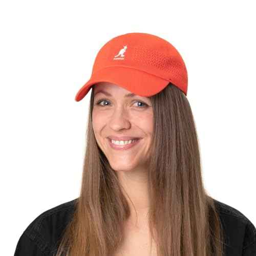 Kangol Tropic Ventair Spacecap Baseball Cap Warm Grey XXL