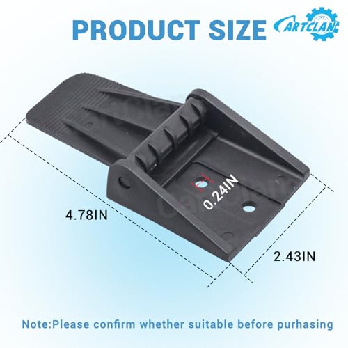 Golf Cart Bag Rack Strap Buckle for Yamaha G1 G2 G9 G14 G16 G19 G22 G29 Black