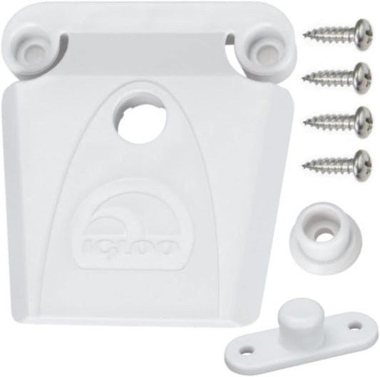 Igloo Cooler Latch with Winged and Single Screw Post - Made in The USA - Contains UV Inhibitors