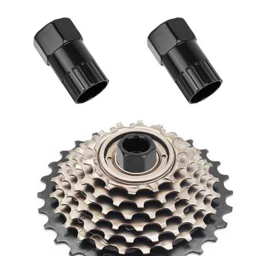 Bike Freewheel Removal Tool, Bicycle Cassette Lockring Remover Bottom Bracket Socket Wrench Bicycle Repair Tool Compatible with Shimano, Sun Race SRAM, DNP Epoch Sachs Aris