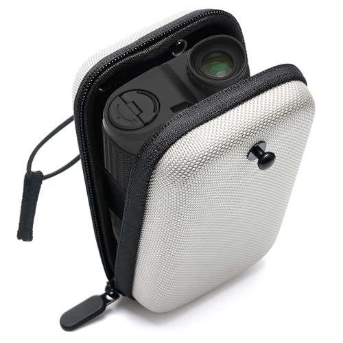 Golf Rangefinder Hard Shell Case, Hard Golf Rangefinder Case Universal Range Finder Carry Bag (Green+Black)