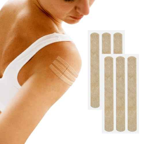 Wound Closure 0.48" x 4" Breathable Steri Strips Adhesive Skin Laceration Closures Strip for Closing Minor Cuts & Wounds 30 Count