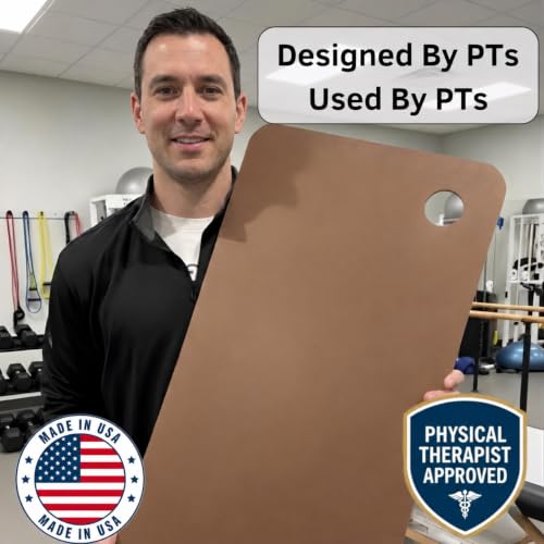 Heel Slide Board for Knee Flexion Physical Therapy - 28 Inch