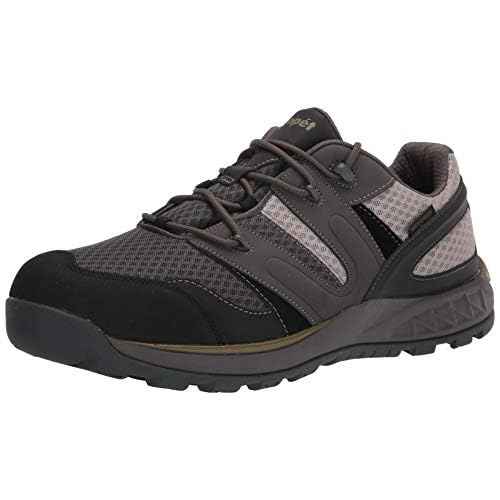 Propet Mens Vercors Hiking Hiking Sneakers Shoes - Black, Grey