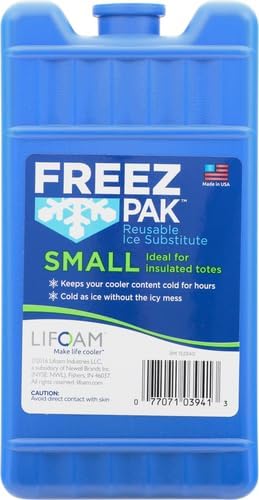 Freez Pak Hold 6 Can Soda Beer Coolant Reusable Ice Pack