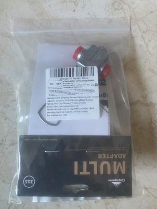 Campingmoon Fuel Canister Refill Adapter Z15+Z22