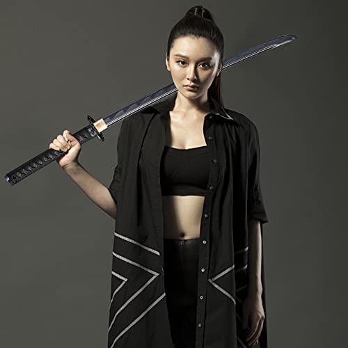 Full Tang Handmade Black Katana Sword for Collection & Display