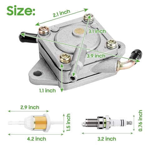 Golf Cart Fuel Pump Impulse Kit for Club Car DS & Precedent 1984+ Kawasaki Engines