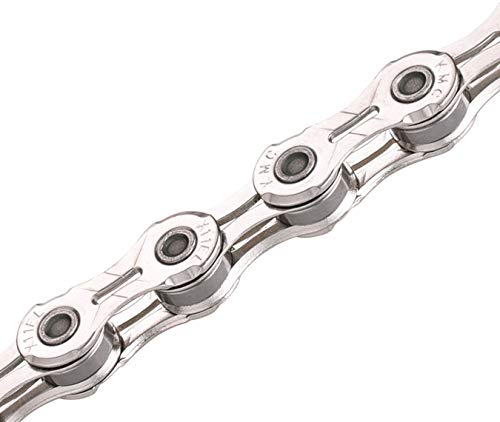 KMC Unisex Bike Chain X11EL Black, 118 Links - Adult Cycling Gear