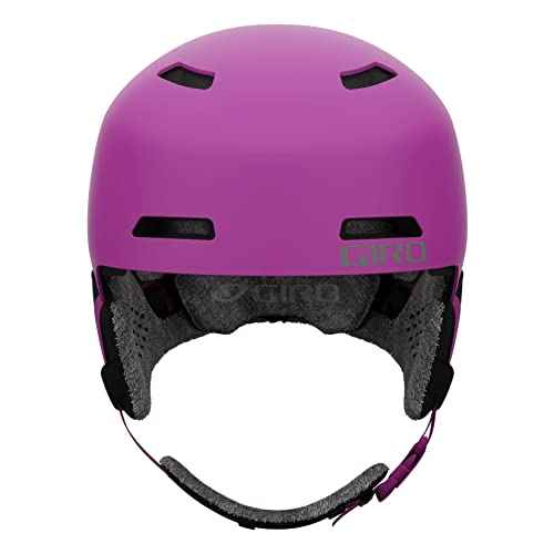 Giro Crue Kids Snow Helmet - Matte Berry - Size XS (48.5-52cm)