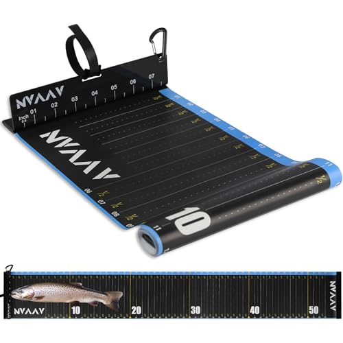 53 Inch Waterproof Fish Measuring Board with Tape for Fishing