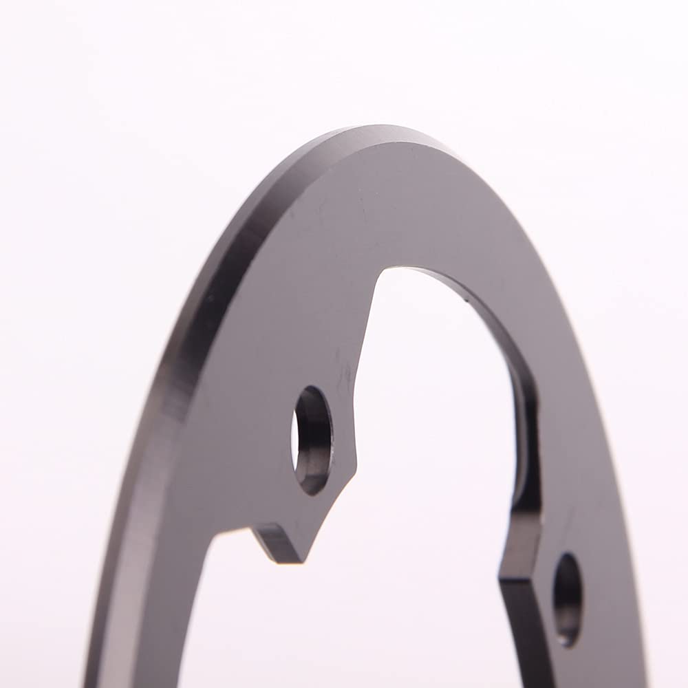 ACEOFFIX Stone Alloy MTB Bike Bash Chain Guard BCD 104mm 150mm 160mm BCD104 for XC AM FR DH Bicycle Chain Guard 30T - 36T (Black, 150mm)