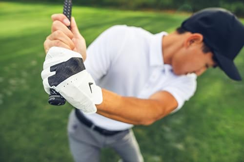 Callaway Golf Fusion Glove - White Charcoal Medium-Large Left Hand