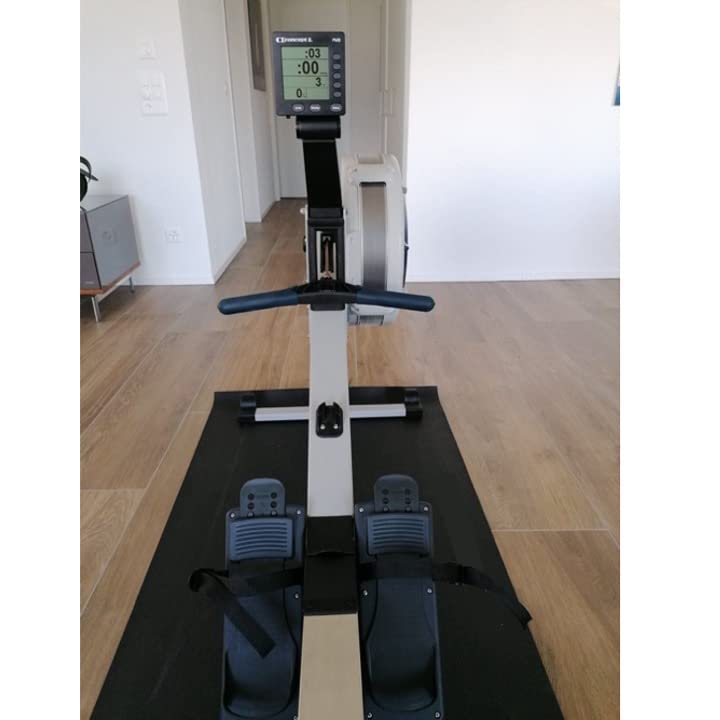 MAUMI Concept 2 Rower Mat for Model D Concept2 Rowing Machine - Anti Slip and High Density - Concept 2 Rowing Machine Fit - Concept 2 Rower Accessories