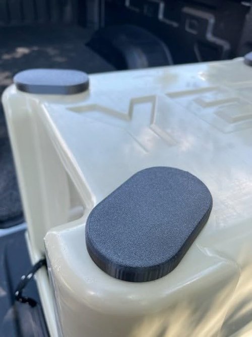 Sliding Feet for Yeti Tundra Cooler (Black) Set of 4