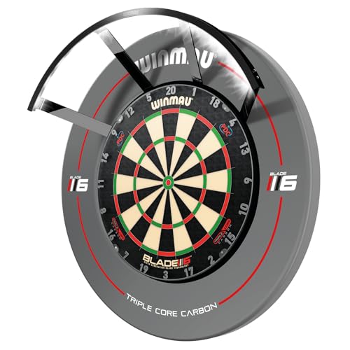 Winmau Polaris 120 Degree Dartboard Lighting with Magnetic Clamp (Warm White)