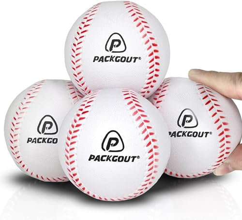 Soft Baseballs Foam Baseballs for Kids Practice Training Whi-t Variation