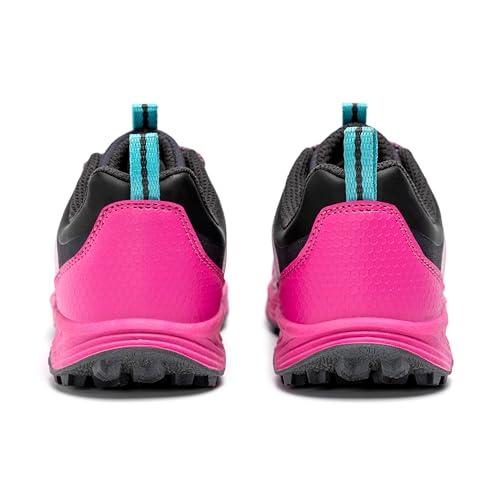 Merrell Kids' Agility Peak Trail Runners - Big Kid Charcoal Pink Shoes