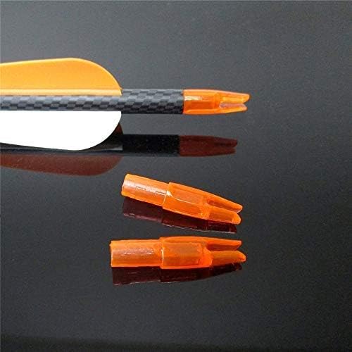 Arrow Nocks 0.246 inch Inside Diameter Inserts 6.20mm 60 Pack for Archery Standard Size(0.244" to 0.246") Arrows