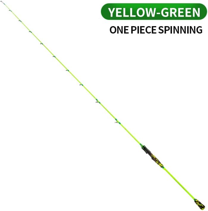 GOOFISH® Green 6'6"(195cm) Solid Nano Tech Blank Saltwater Slow Pitch Jigging Rod PE2-4 Jig 120-350g
