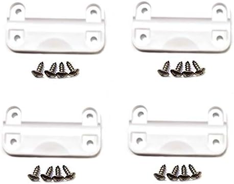 JSP Manufacturing New AFTERMARKET Igloo Cooler Plastic Hinges + Stainless Screws (2)