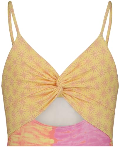 Girls' One Piece Swimsuit UPF 50+ Sun Protection Quick-Dry - 12 / Fresh Squeezed