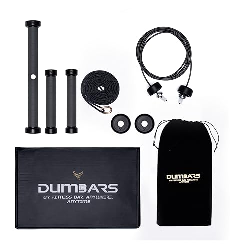 Modular 6-in-1 Portable Home Gym System for Strength & Full Body Workout