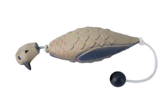 HuntEmUp Ultimate Dove Dog Training Dummy - Retrieving EZ Dove Duck Bumper- Retriever Fowl Dead Dove Realistic Size Mourning Dove Hunting Dog Bird Trainer