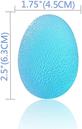 Hand Squeeze Stress Balls Set with Carry Bag 3 Resistance, Finger Wrist Arthritis Therapy Rehab Exerciser, Carpal Tunnel, Stroke Rehabilitation Equipment