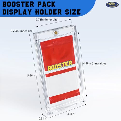 Collector Pack 10pcs Card Holder UV Magnetic Case for Trading Cards
