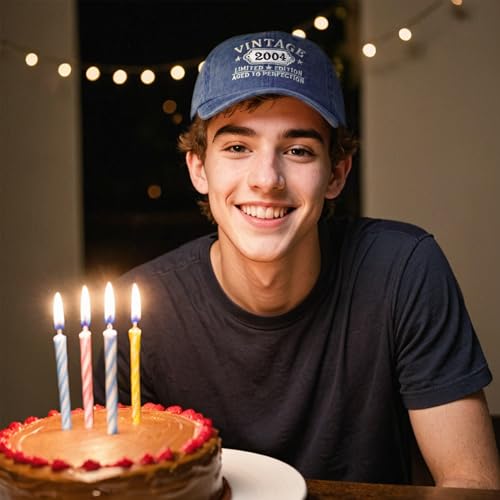 21st Birthday Gifts for Her Him Vintage 2004 Hats Turning 21 Gift Ideas for Men Women Black Hat
