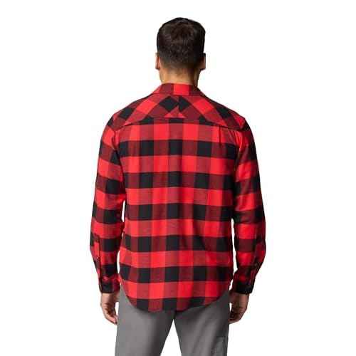 Columbia Men's Bearmouth Springs Roll Up Long Sleeve Flannel Shirt