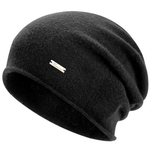 Wool Slouchy Beanie for Women,Soft Warm Beanies Hats- Lightweight & Breathable Skull Beanies Cap for Spring,Fall, Winter