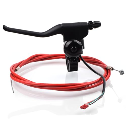 Electric Scooter Brake Handle Lever & 74-Inch Brake Cable Replacement Parts