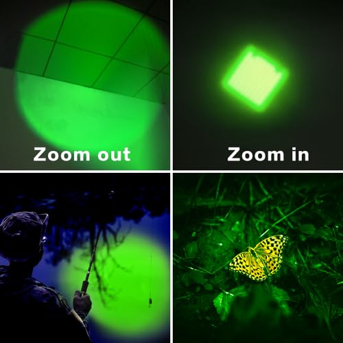 3 Pack Multi-Colored Light Flashlight Set: Red, Green, Blue LED Flashlights for Night Activities, Optical Effects