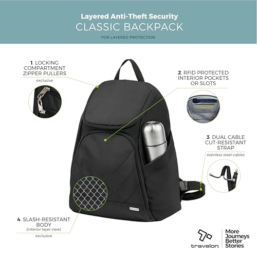 Travelon Anti-Theft Classic Backpack