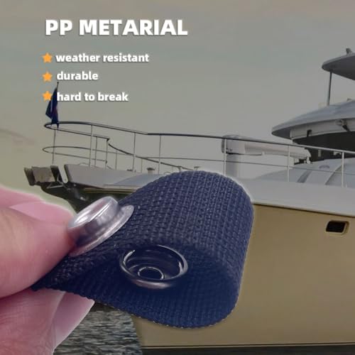 304 Steel Boat Cover Snap Extender 2''-3'' Black for Boat Canvas