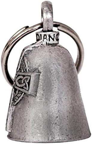 Hot Leathers BEA1053 Silver Celtic Cross Guardian Bell 1x1.5