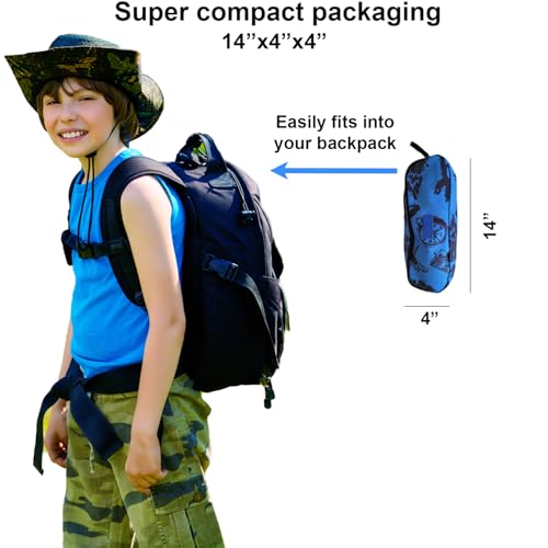 Youth and Kids Camping Chair | Ultra Lightweight, Foldable and Heavy Duty | Ideal Indoor/Outdoor Kid Chair for Camping, Beach, Sports and Lawn